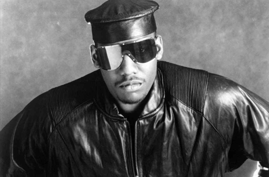 Un'immagine giovanile di Afrika Bambaataa.